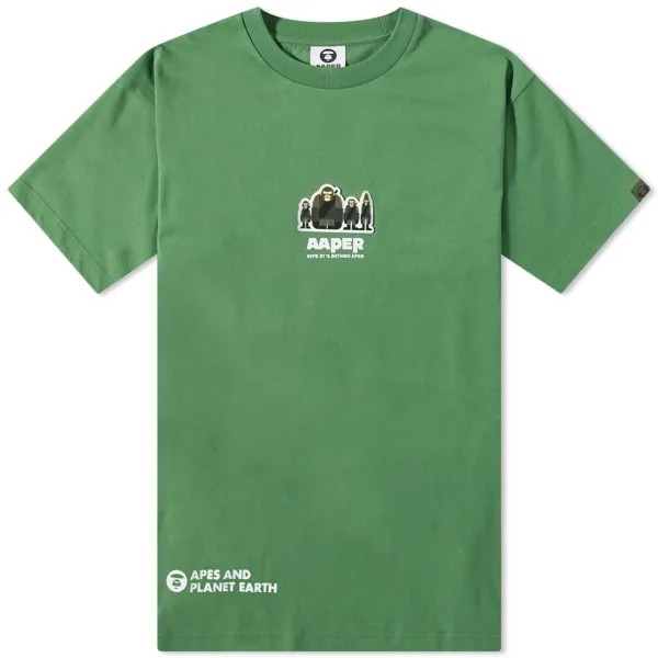 Футболка AAPE Aaper Basic One Point Tee