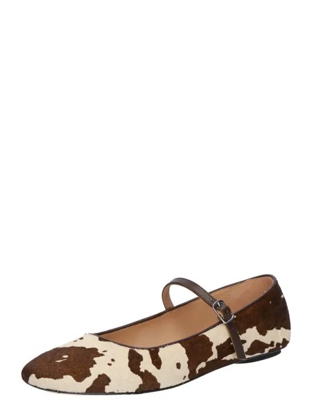 Балетки MAX&Co. Ballet Flats with Strap LIV1, кремовый