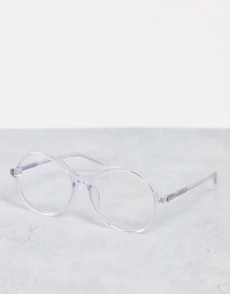 Женские очки в прозрачной оправе с защитой от синего цвета Spitfire Cut Twenty Seven-Прозрачный