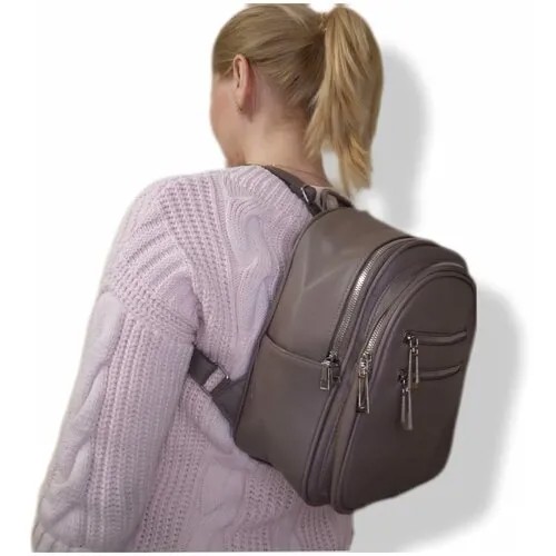 Рюкзак женский/Купить рюкзак женский/Рюкзак женский городской/Сумки женские/Светло-коричневый