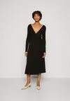 Платье из джерси WRAP MIDI DRESS Tommy Hilfiger, черный