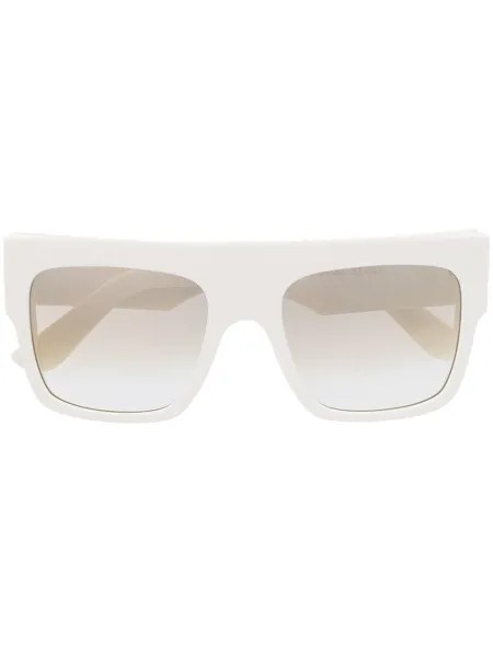 Emmanuelle Khanh солнцезащитные очки в массивной оправе