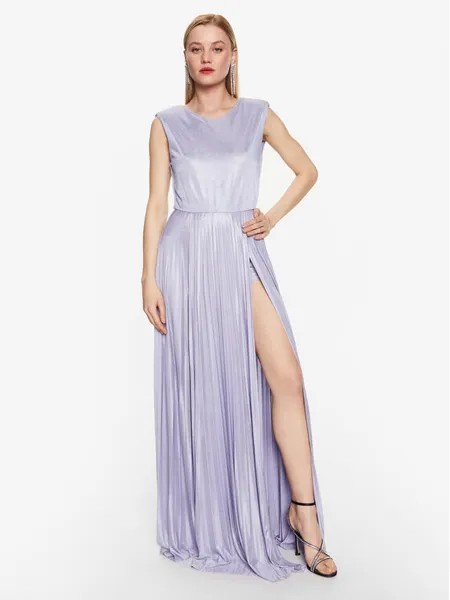 Вечернее платье стандартного кроя Kontatto, фиолетовый