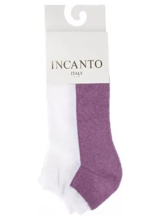 Носки Incanto IBD731004, размер 36-38(2), bianco/lilla