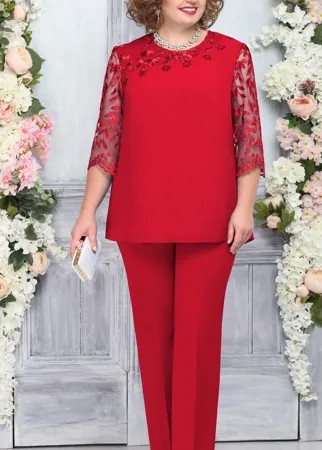 Костюм Ninele-2231/2 В цвете: Красный; Размеры: 56,58,60,62,64