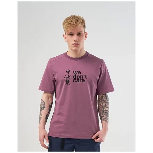 Футболка We Don’t Care Manneken Pis T-shirt Purple