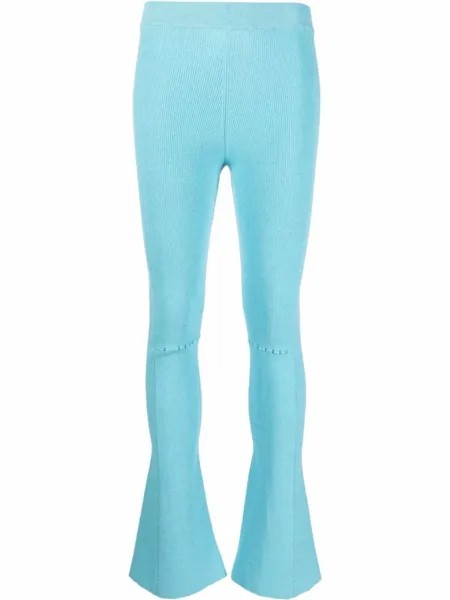 Jacquemus брюки bootcut, синий