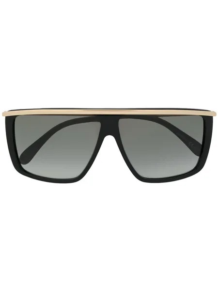 Givenchy Eyewear массивные солнцезащитные очки в контрастной оправе