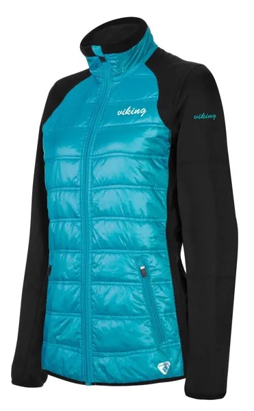 Спортивная куртка женская Viking Primaloft Becky бирюзовая S INT