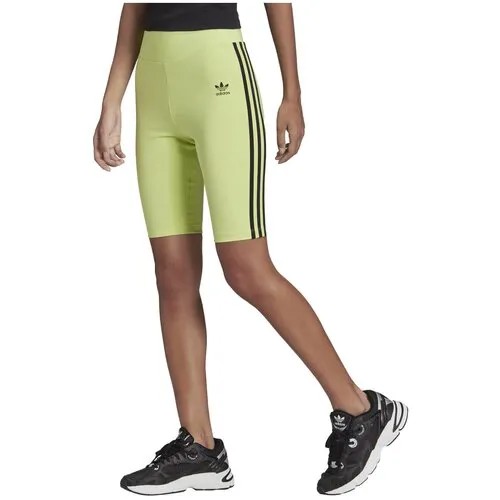 Тайтсы adidas, размер 42, зеленый