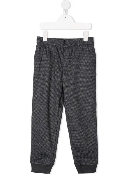 Emporio Armani Kids трикотажные брюки с лампасами