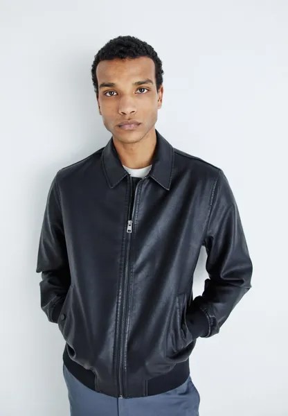 Куртка-бомбер ONSKANE PU LEATHER JACKET Only & Sons, цвет black