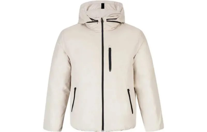 Пуховик мужской Off White Under Armour, кремовый