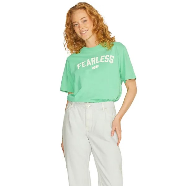 Футболка Jack & Jones Bea Relaxed Vint JJXX, зеленый