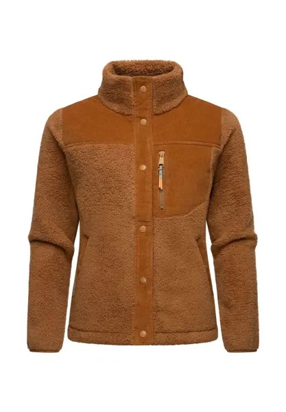 Флисовая куртка APPOPIS BLOCK Ragwear, цвет brown sugar