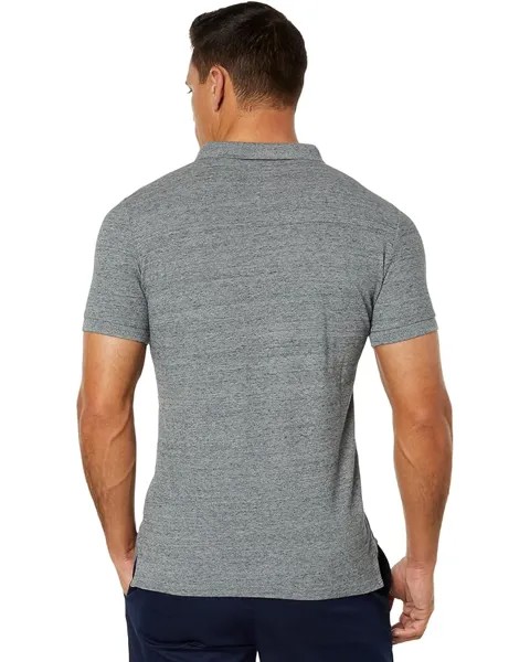 Поло Superdry Classic Pique Polo, цвет Flint Steel Grit