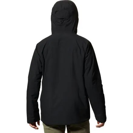 Утепленная куртка стрейч с озоном мужская Mountain Hardwear, черный