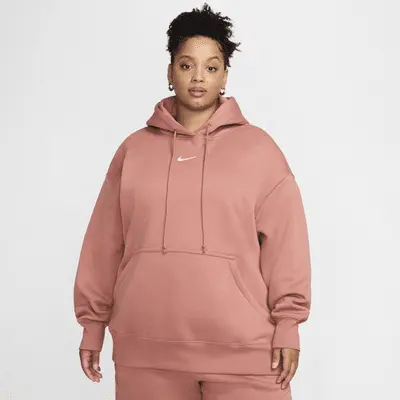 Толстовка Nike Sportswear Phoenix Fleece, цвет Canyon Pink/Sail