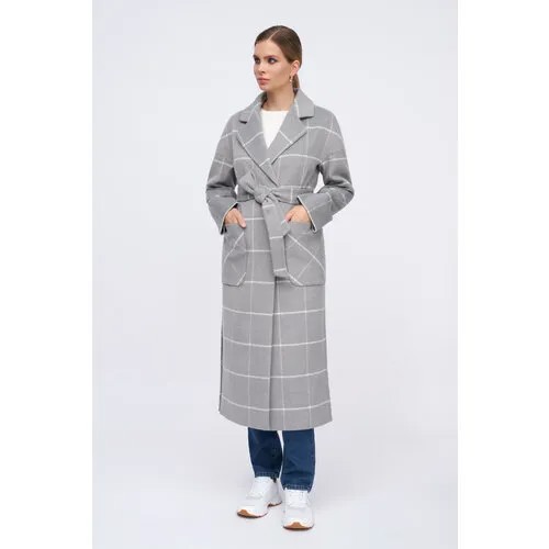 Пальто Electrastyle, размер 50, серый