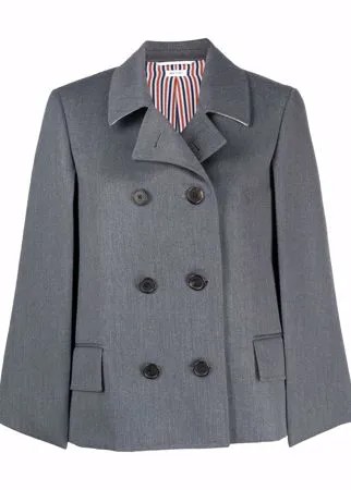 Thom Browne двубортный шерстяной пиджак