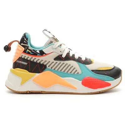 Puma RsX Hc Lace Up Youth Girls Бежевые кроссовки Повседневная обувь 38713501