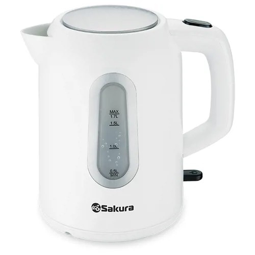 Чайник электр SA-2332W (1.7) бел д