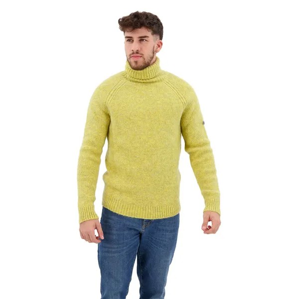 Свитер Superdry Studios Chunky Roll Neck, желтый