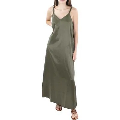 Женское зеленое вечернее платье без рукавов Vince Camuto XL BHFO 4222