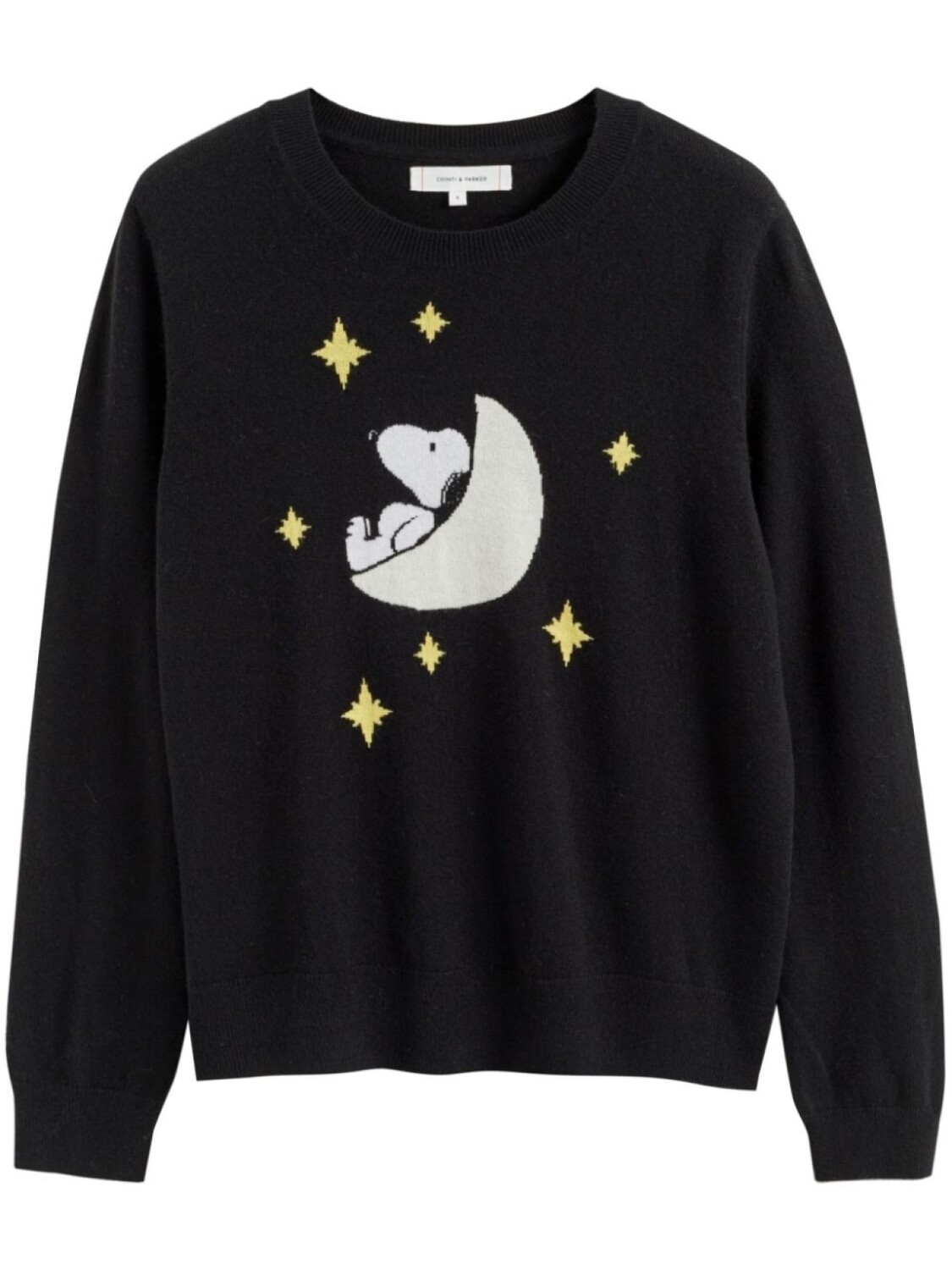 Chinti & Parker джемпер Dreaming Snoopy, черный