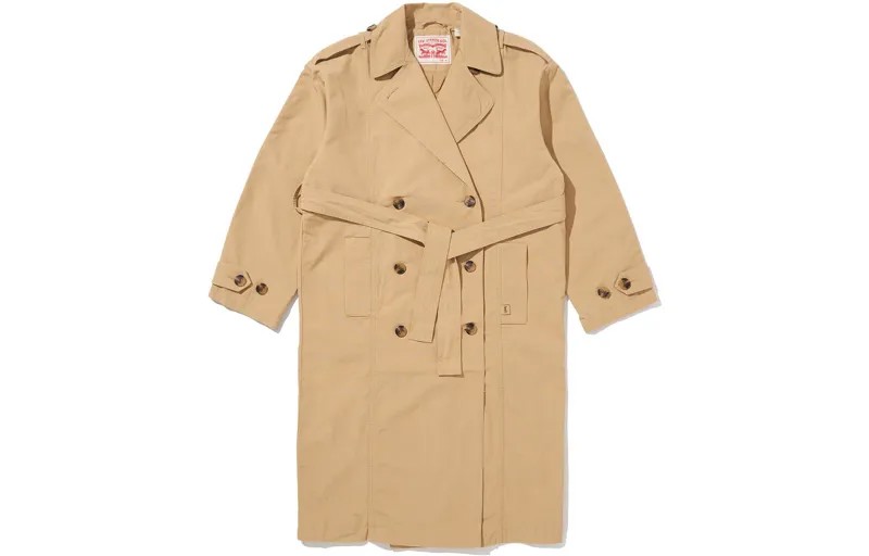 Женский тренч Levi's levi’s, цвет Khaki