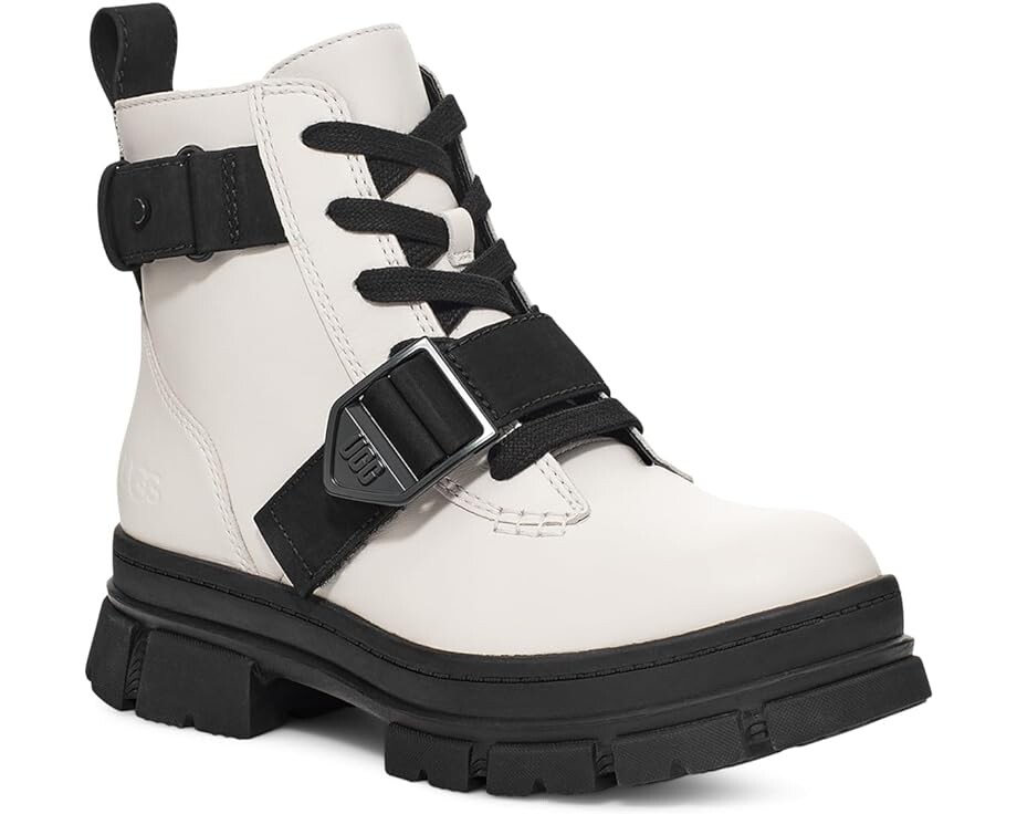 Ботинки UGG Ashton Lace-Up, белый