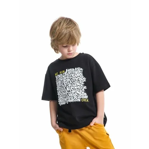 Футболка Mini Maxi, размер 134, черный