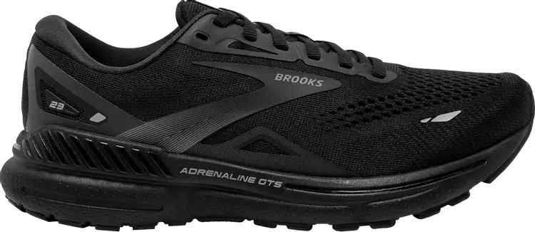 Кроссовки Wmns Adrenaline GTS 23 Wide 'Black Ebony', черный