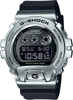 Японские наручные  мужские часы Casio GM-6900U-1. Коллекция G-Shock