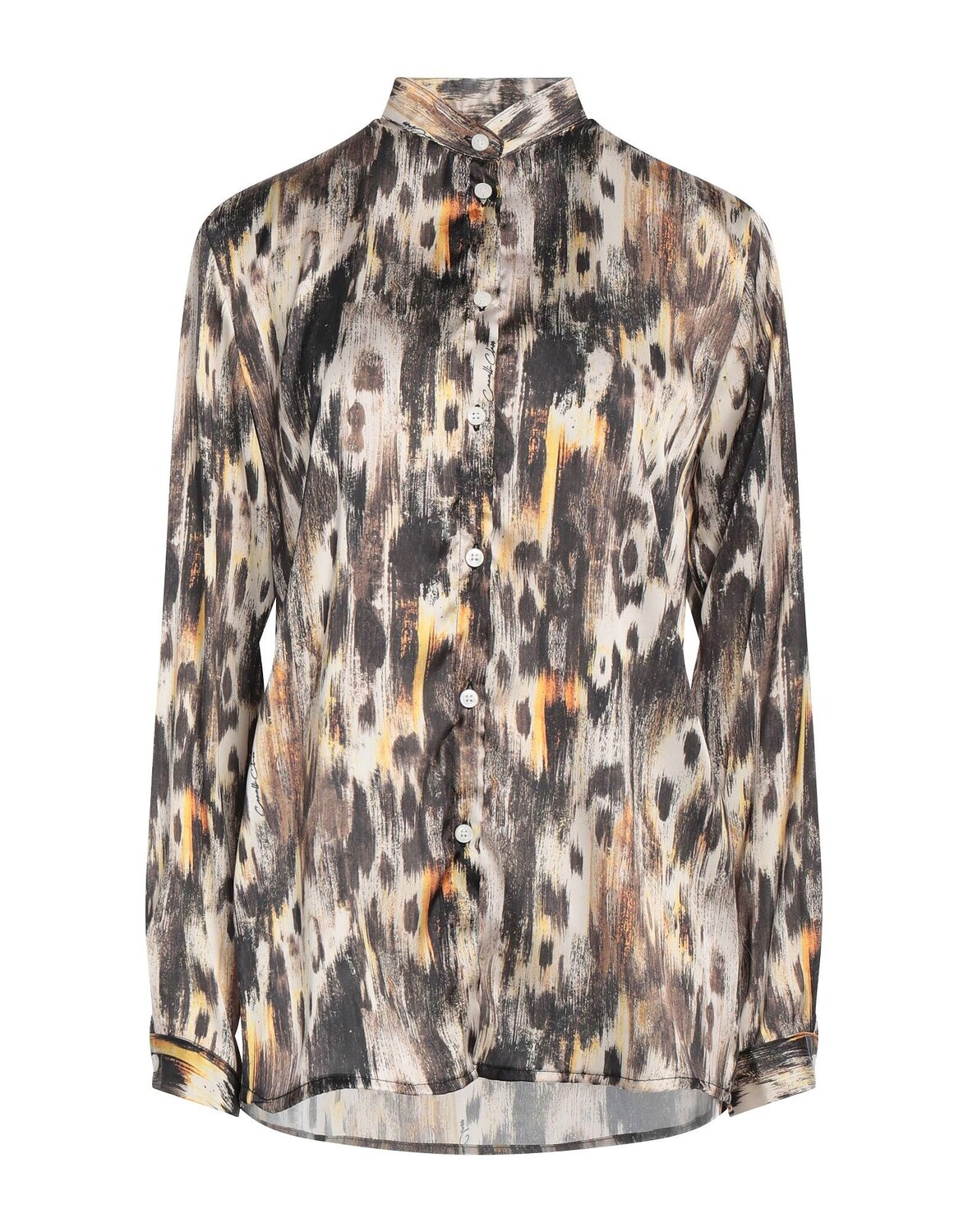 Рубашка Roberto Cavalli, темно-коричневый