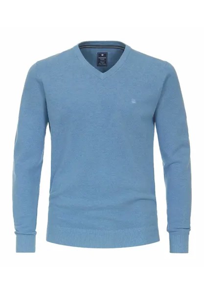 Вязаный свитер MIT V AUSSCHNITT Redmond, цвет hellblau