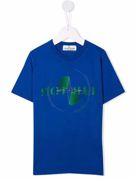 Stone Island Junior футболка с логотипом