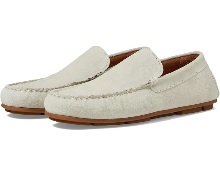 Лоферы Allen Edmonds Santiago Slip On Drivers, цвет Light Grey Suede