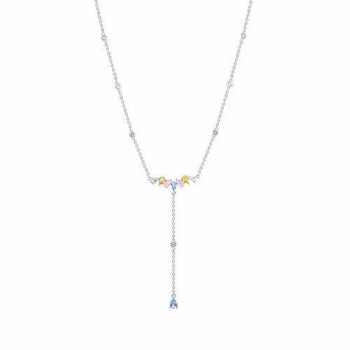 Колье ELEMENT47, серебро, 925 проба, длина 40 см.
