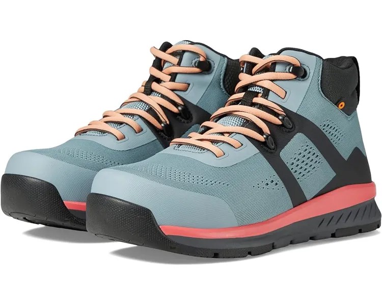 Кроссовки Bogs Sandstone Knit Mid TR Composite Safety Toe, цвет Stone Blue