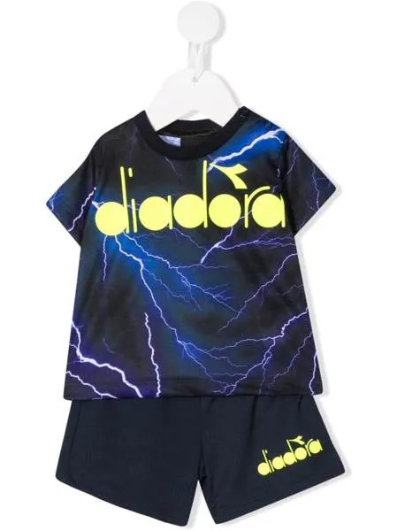 Diadora Junior комплект из футболки и шортов с логотипом