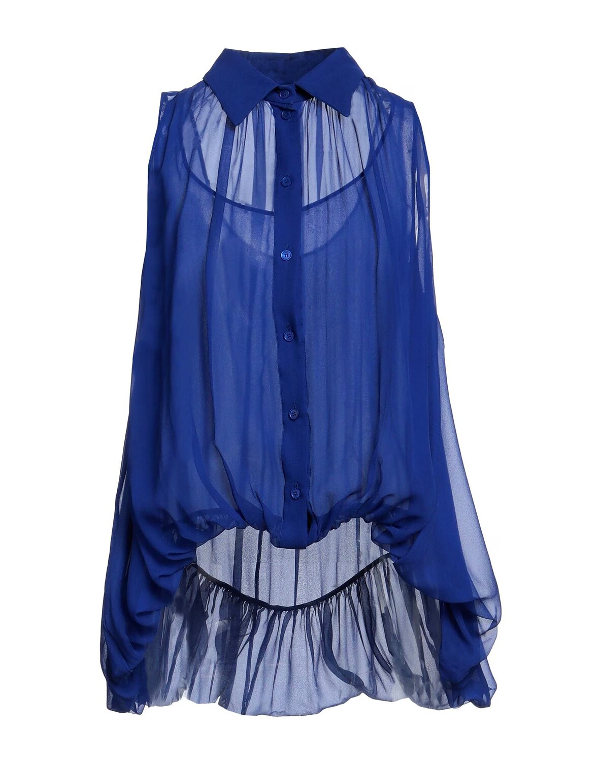 Рубашка Alberta Ferretti, синий