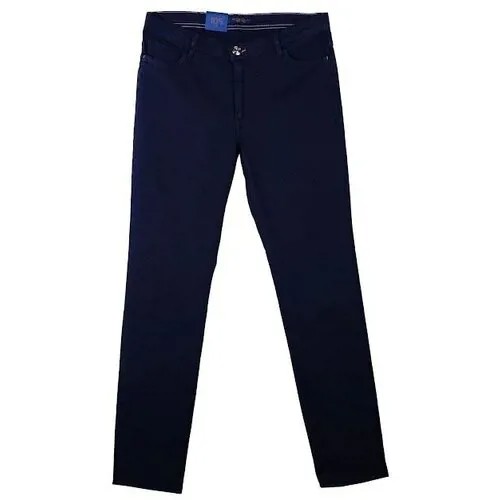 Брюки  Trussardi Jeans, повседневный стиль, размер 47, голубой