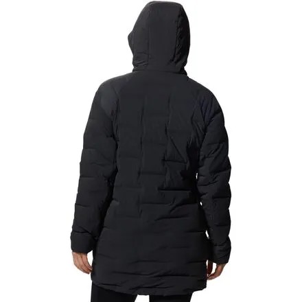 Парка стрейчдаун женская Mountain Hardwear, цвет Dark Storm Heather