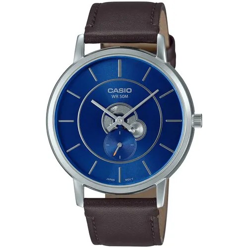 Наручные часы CASIO Standard MTP-B130L-2A, серебряный, черный
