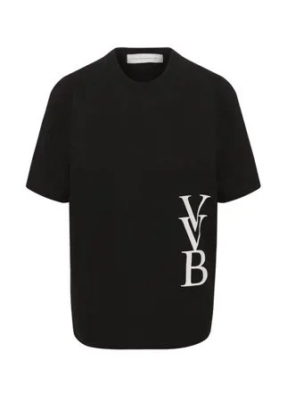 Хлопковая футболка Victoria, Victoria Beckham