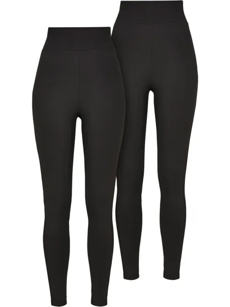 Леггинсы Urban Classics, цвет black+black