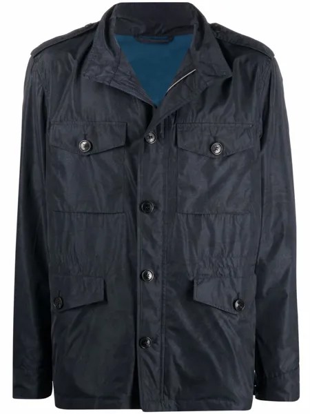 ETRO легкая куртка с капюшоном и принтом пейсли