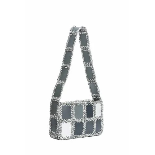Сумка кросс-боди IMAKEBAGS, серый