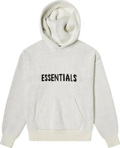 Пуловер Fear of God Essentials Knit Pullover 'Oatmeal', серый